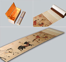 景洪馆藏书画复制博物馆书画复制服务